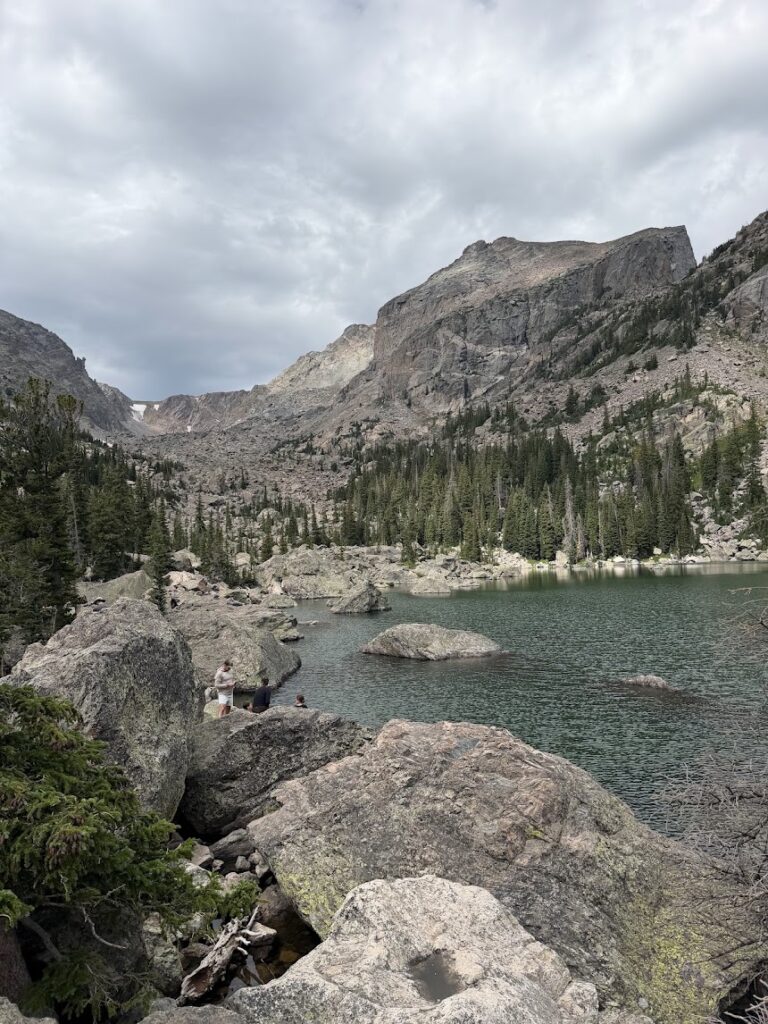 Photo of Lake Haiyaha in Rocky Mountain National Park